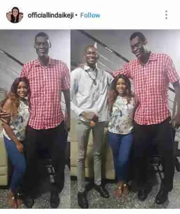Picture Of Linda Ikeji With Nigeria
